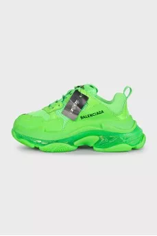 Green Triple S Combo Sneakers