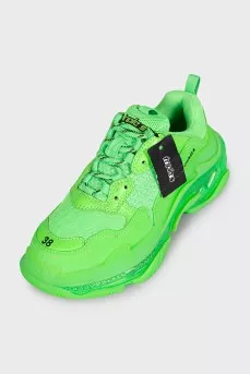 Green Triple S Combo Sneakers