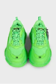 Green Triple S Combo Sneakers