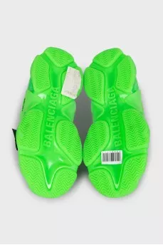 Green Triple S Combo Sneakers