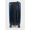 Suitcase with reptile embossing