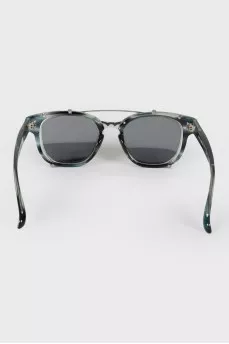 Removable mirror lens sunglasses