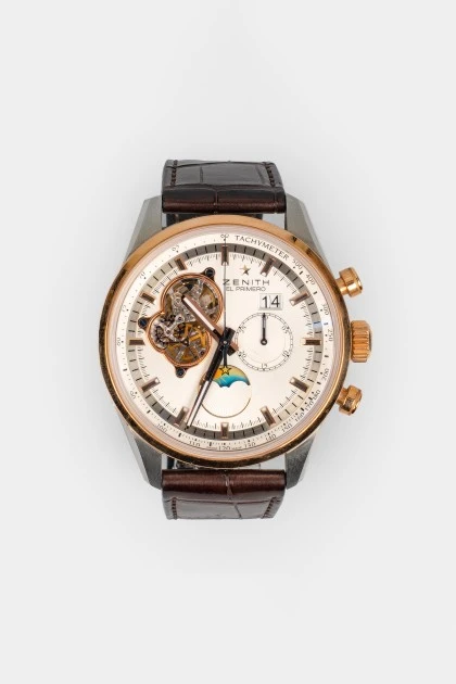 Чоловічий астрономічний годинник Archive Chronomaster El Primero Grande Date