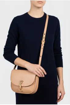 Beige leather Kaia bag