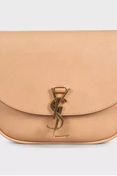 Beige leather Kaia bag