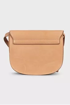 Beige leather Kaia bag