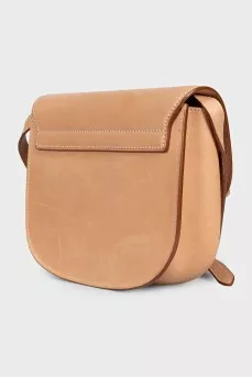 Beige leather Kaia bag