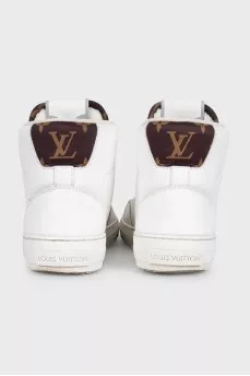 Charlie High-top Leather Sneakers