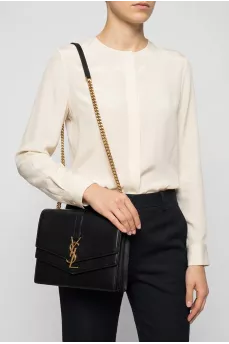 Black Sulpice leather bag