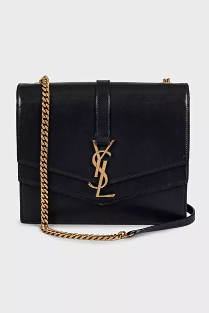 Black Sulpice leather bag