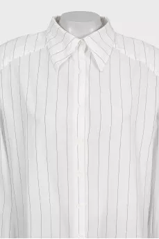 Stirdy White Striped Shirt