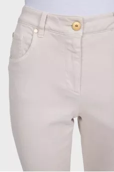 Джинси slim fit на середній посадці