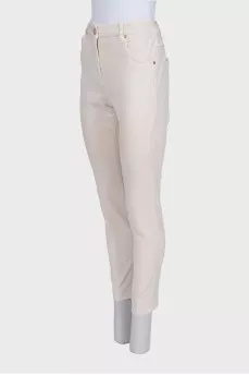 Джинси slim fit на середній посадці