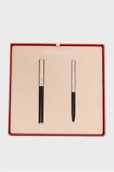 A set of fountain and ballpoint pens