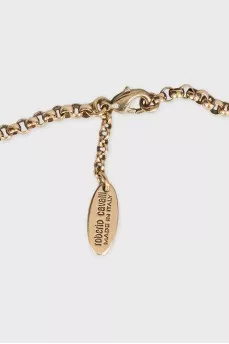 Snake necklace and ring set