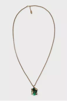 Snake necklace and ring set