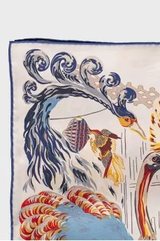 Silk scarf Emile Et Une Nuit