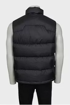 Men's insulated straight-cut vest