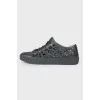 Sneakers with cut -out details