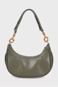 Ava green leather bag