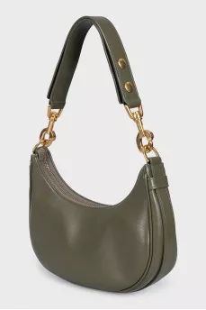 Ava green leather bag
