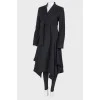 Wool buttoned coat