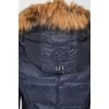 Fur hood on clavants jacket