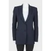 Men's jacket black and blue