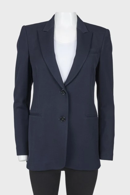 Men's jacket black and blue