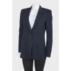 Men's jacket black and blue