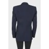 Men's jacket black and blue