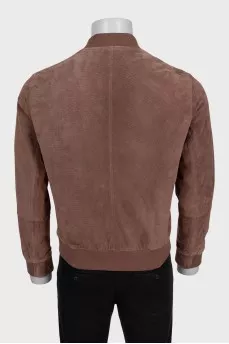Men's brown suede jacket