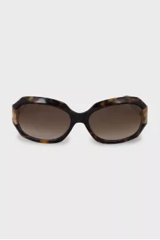 Gradient print sunglasses