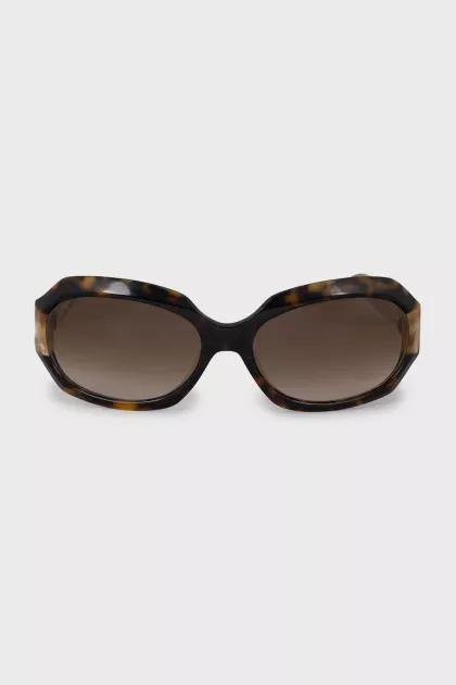 Gradient print sunglasses