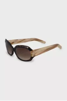 Gradient print sunglasses