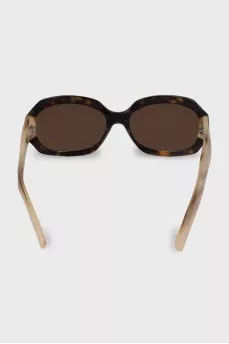 Gradient print sunglasses