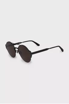 Round metal frame sunglasses