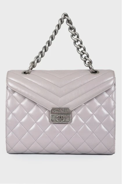 Mad About Quilting bag in a dusty purple shade