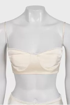 Stella suit with a top and skirt