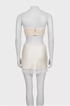 Stella suit with a top and skirt