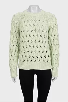 Light green sweater
