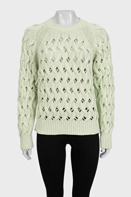 Light green sweater