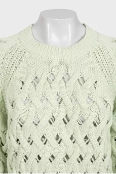 Light green sweater