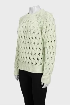 Light green sweater