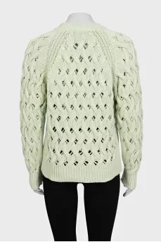 Light green sweater