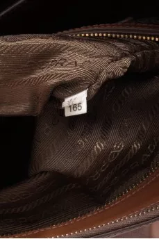 Galleria Brown Leather Tote