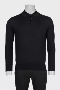 Men's jumper made of cashmere, wool and silk