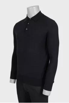 Men's jumper made of cashmere, wool and silk