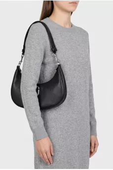 The Curve black leather bag