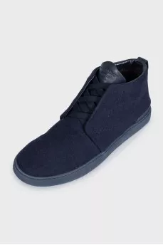 Men's textile boots